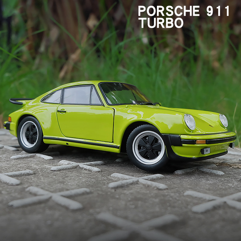 WELLY 1:24 Porsche 911 Turbo 3 - Model Kit Mustang review and price