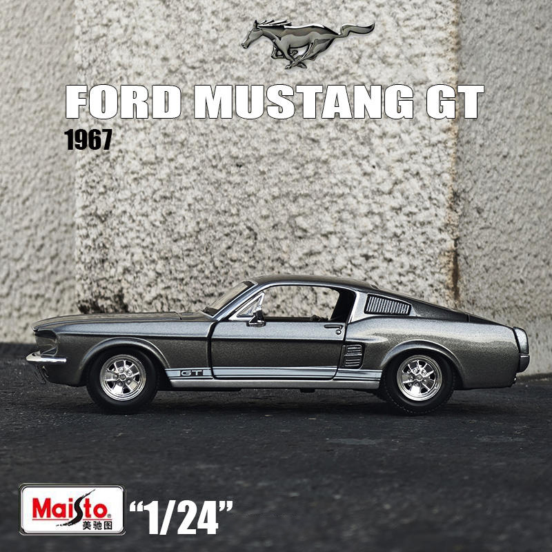 Maisto 1:24 1967 Ford Mustang  - Model Kit Mustang review and price