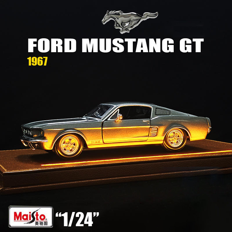Maisto 1:24 1967 Ford Mustang  - Model Kit Mustang review and price