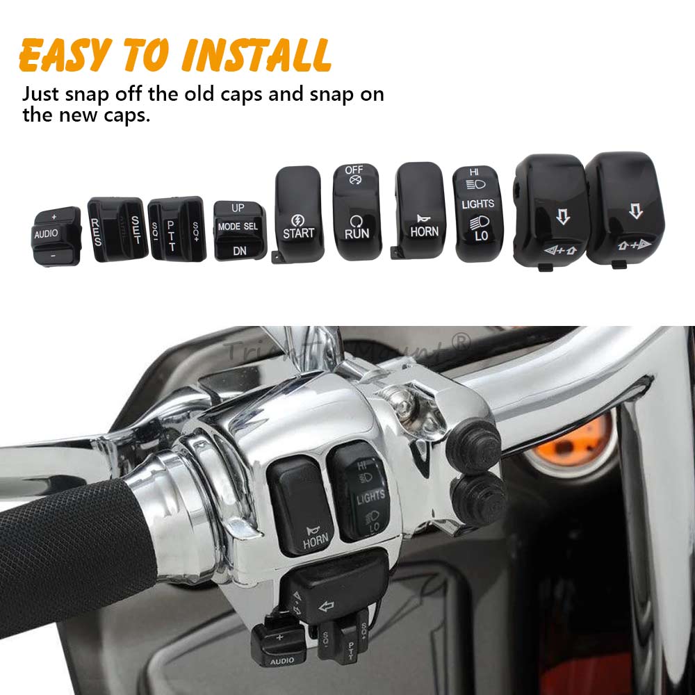 Motorcycle Black Hand Control  - Model Kit Harley Davidson review and price