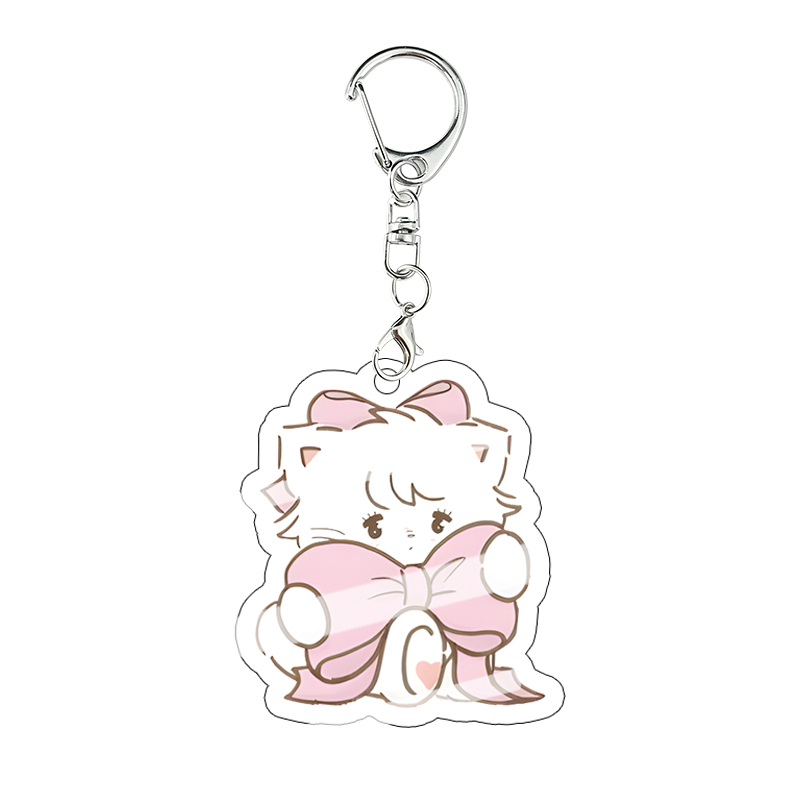 Mikko Kawaii Acrylic Keychain  - Model Kit Girl review and price