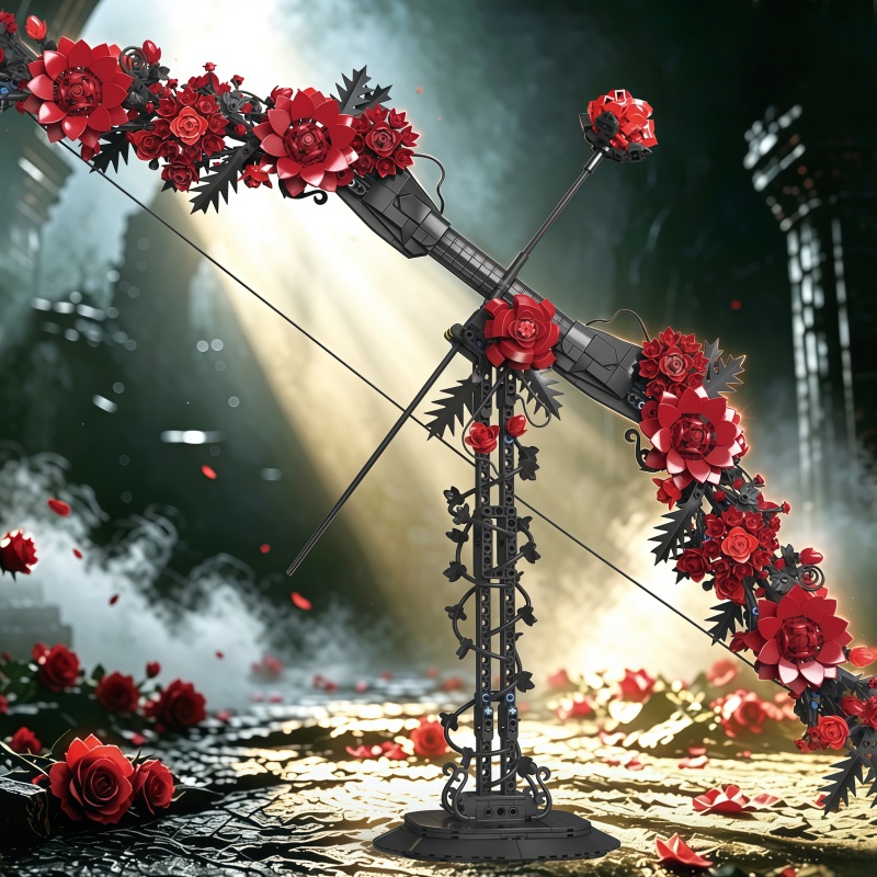 1328-piece red flower bow and  - Model Kit Chemistry review and price