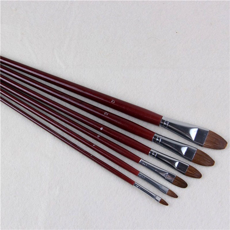 6pcs/Set High-grade Weasel Hai - Model Kit Acrylic Paint review and price